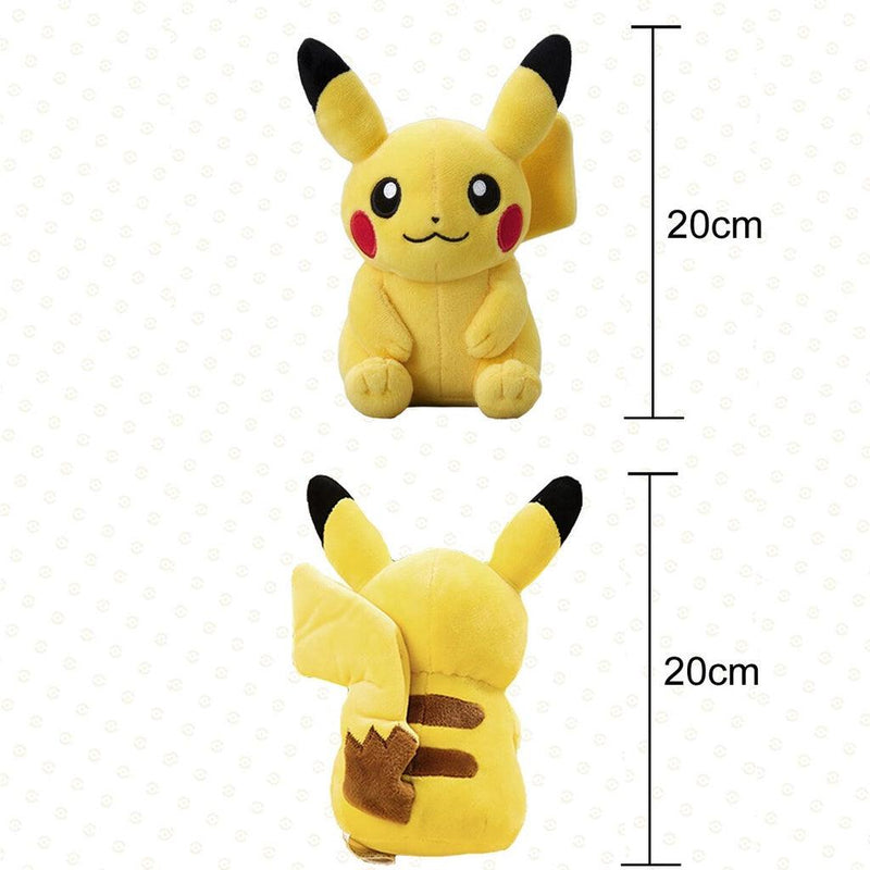 Boneco de Pelúcia - Pokémon Pikachu 20cm - Emina Shop Online