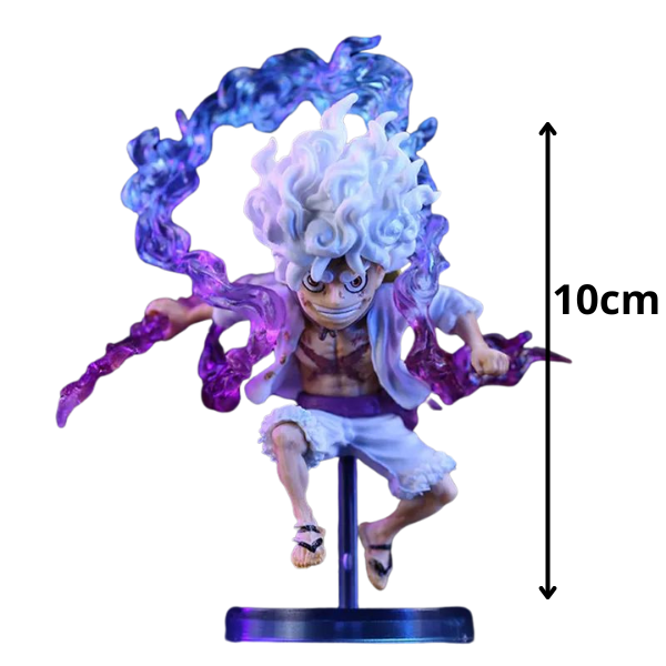 Action Figure do One Piece - Luffy Gear 5 - 10cm