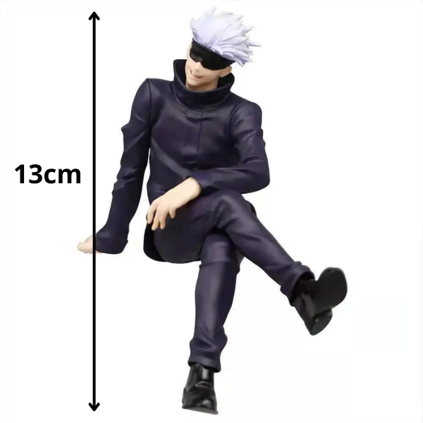 Action Figure do Jujutsu Kaisen - Gojo Satoru e Itadori Yuuji - 13cm