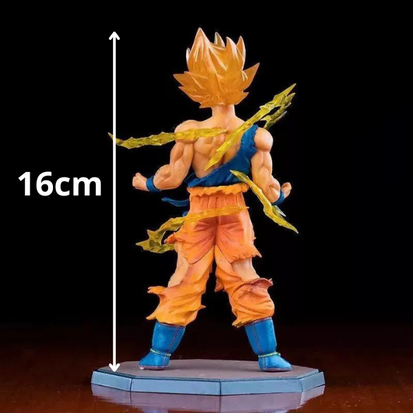 Action Figure do Dragon Ball - Goku Super Sayajin - 16cm