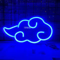 Placa Iluminaria Neon - Nuvem Akatsuki - Emina Shop Online