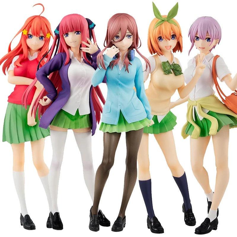 Action Figures - Quintesential Quintuplets - Coleção Escolar 20cm - Emina Shop Online