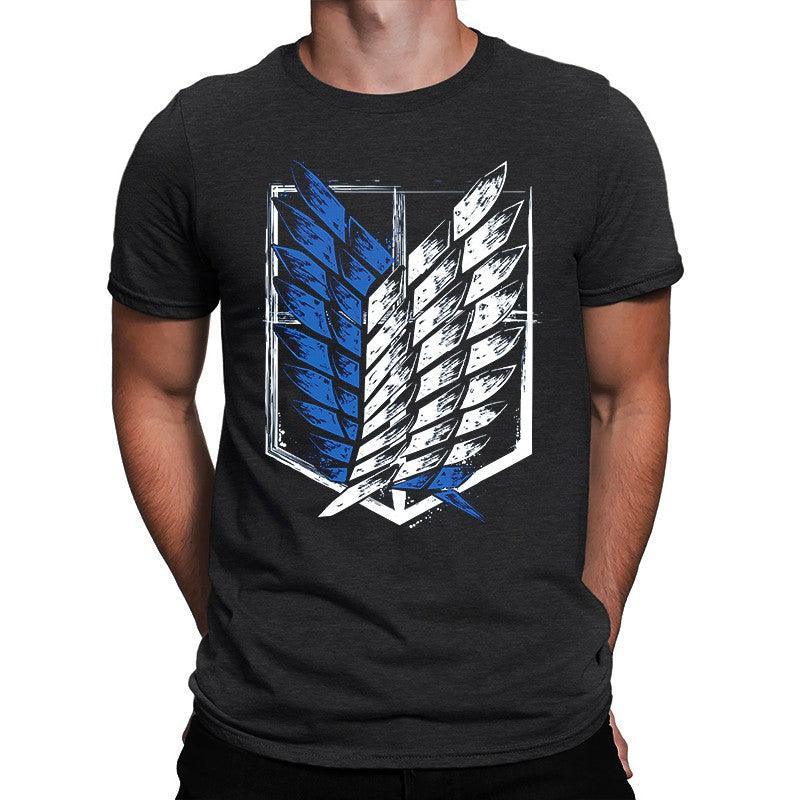 Camiseta - Attack on Titan Asas da Liberdade - Emina Shop Online