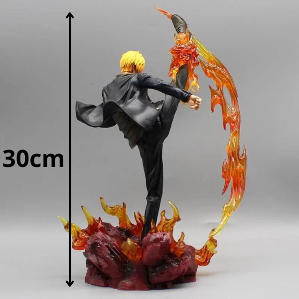 Action Figure do One Piece -  Vinsmoke Sanji Diable Jambe - 30cm