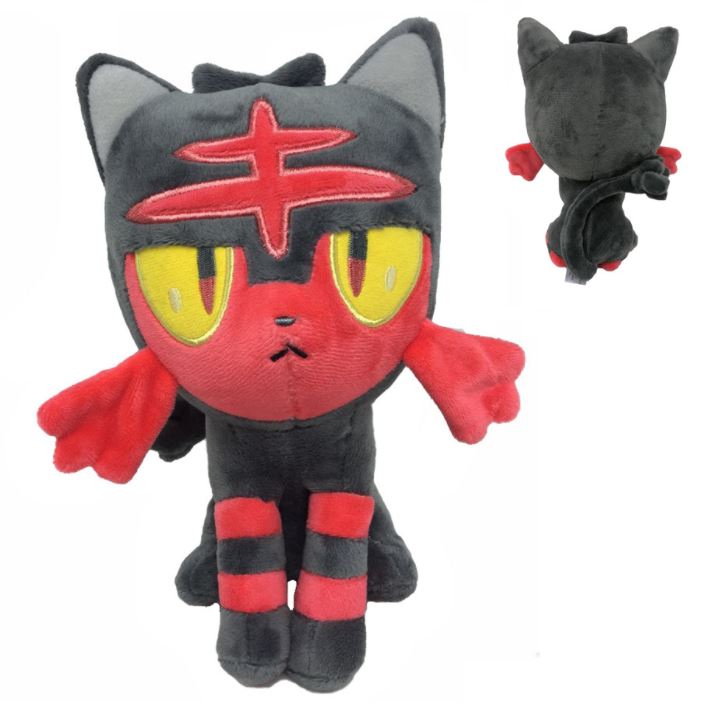 Boneco de Pelucia do Pokémon - Torracat e Litten  - 19cm~21cm