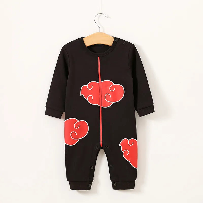 Cosplay Naruto - Roupa de Bebê da Nuvem Akatsuki - Emina Shop Online