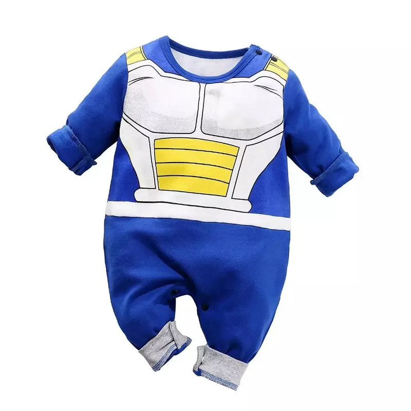 Cosplay Dragon Ball - Roupa de Bebê do Vegeta - Emina Shop Online