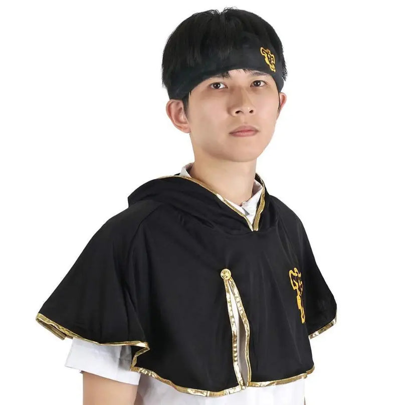 Cosplay Black Clover - Manto do Asta dos Touros Negros - Emina Shop Online