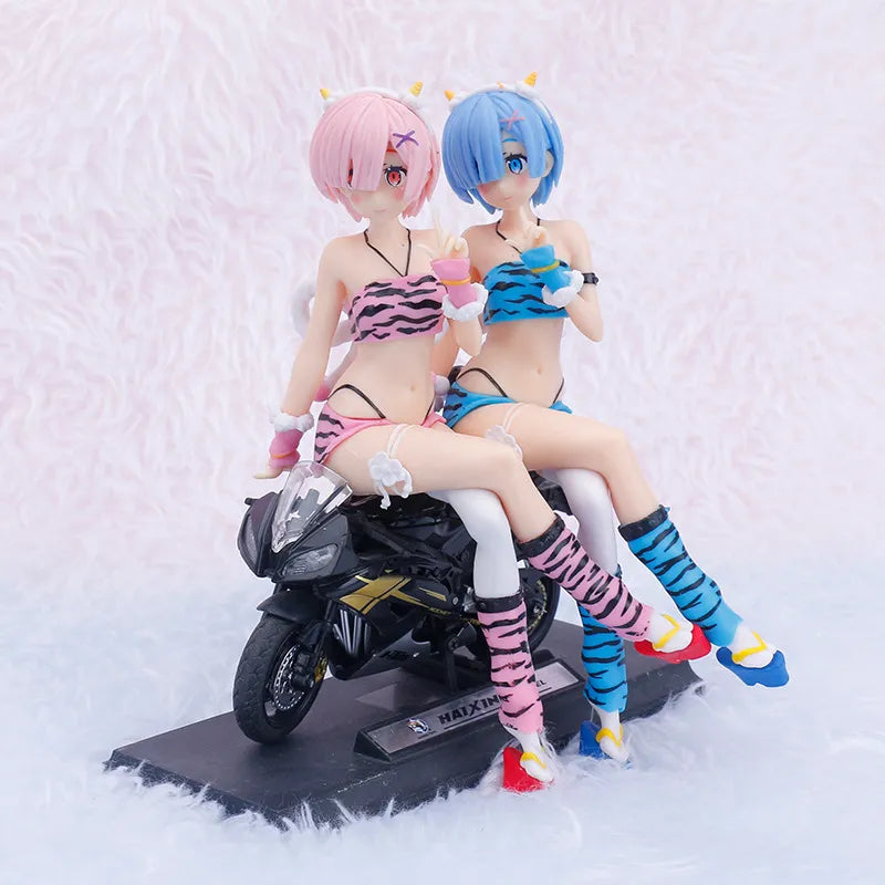 Action Figure - ReZero Rem e Ram Vários Estilos - Emina Shop Online