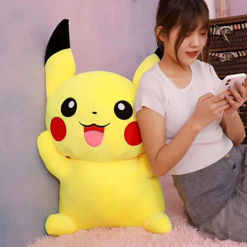 Boneco de Pelúcia - Pokémon Big Pikachu 80cm - Emina Shop Online