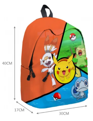 Mochila - Pokémon com Estojo - Emina Shop Online