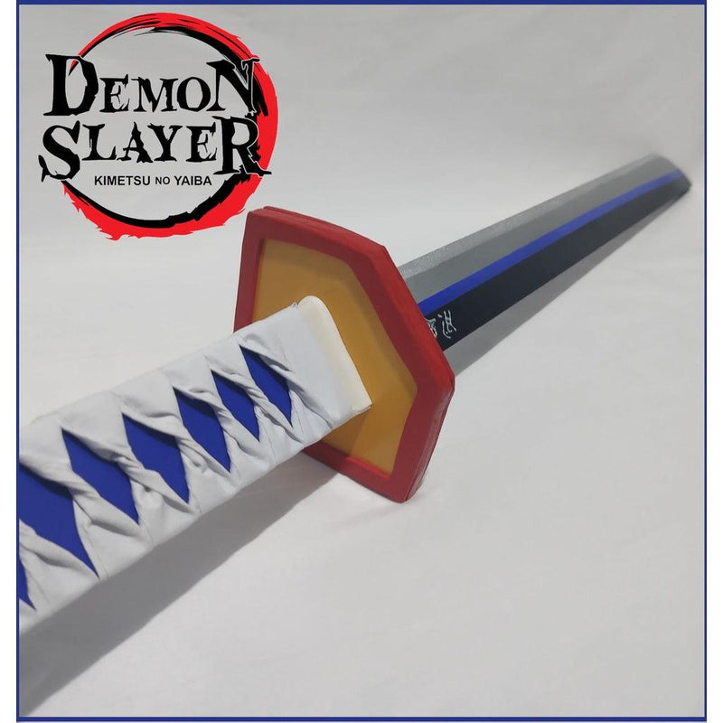 Katana - Espada do Tomioka Demon Slayer - em Madeira - Emina Shop Online