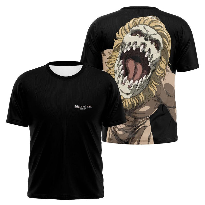 Camiseta - Attack on Titan Titã Mandíbula - Emina Shop Online