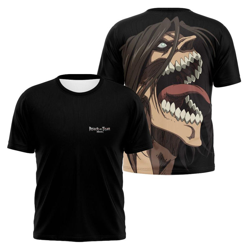 Camiseta - Attack on Titan Titan de Ataque (Eren Yeager) - Emina Shop Online