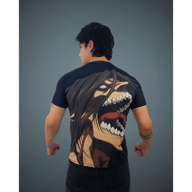 Camiseta - Attack on Titan Titan de Ataque (Eren Yeager) - Emina Shop Online