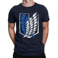 Camiseta - Attack on Titan Asas da Liberdade - Emina Shop Online