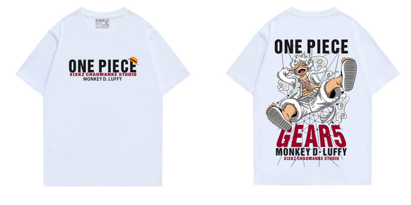 Camiseta - One Piece Luffy, Ace e Sabo - Emina Shop Online