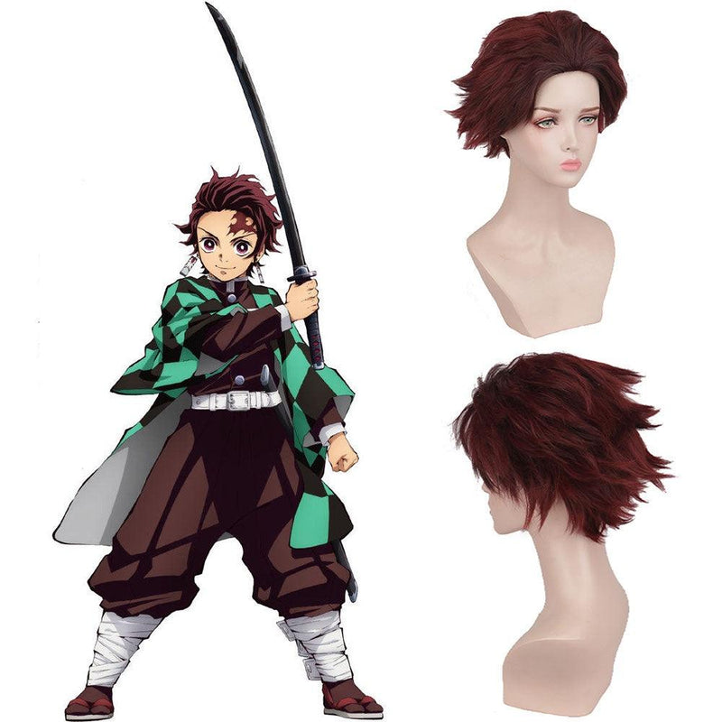 Cosplay Demon Slayer - Tanjirou Conjunto Completo - Emina Shop Online