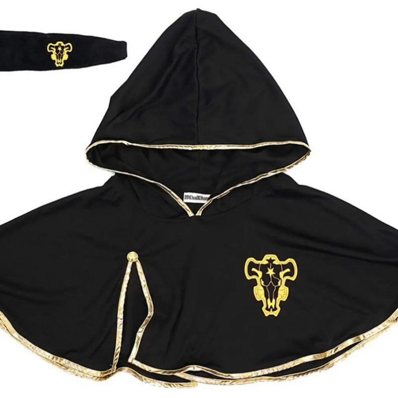 Cosplay Black Clover - Manto do Asta dos Touros Negros - Emina Shop Online