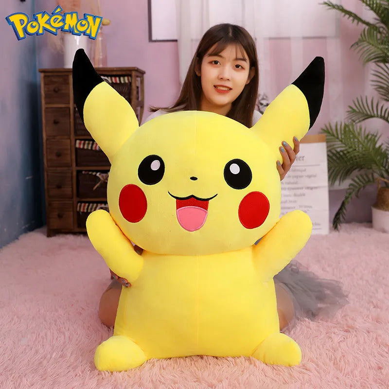 Boneco de Pelúcia - Pokémon Big Pikachu 80cm - Emina Shop Online